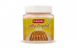 Puramio Jelly Crystal Orange   Plastic Jar  200 grams